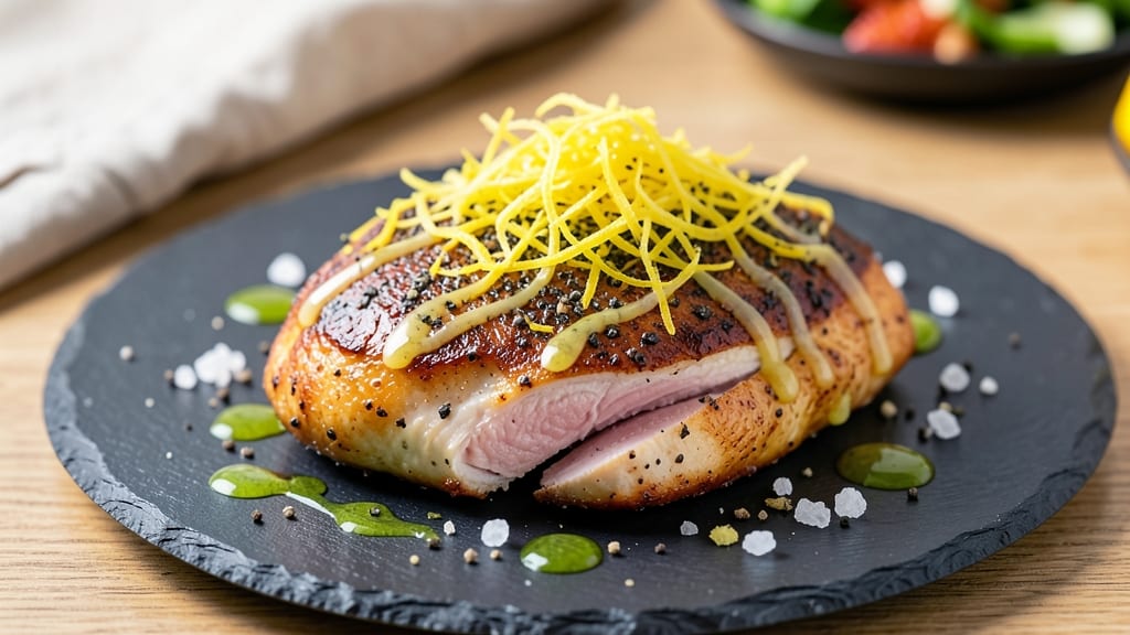 Baked Lemon Pepper Chicken Breast Recipe: Zesty Crust With Juicy Centers