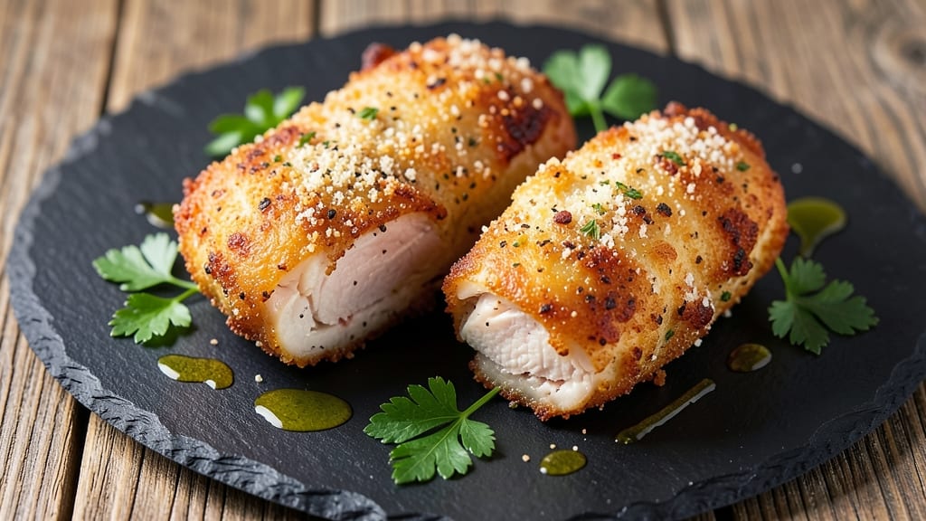 Air Fry Chicken Quarters Recipe: Crispy Parmesan Crust With Juicy Centers