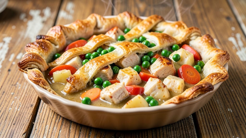 Aunt Jemima Chicken Pot Pie Recipe: Flaky Top, Savory Gravy Harmony