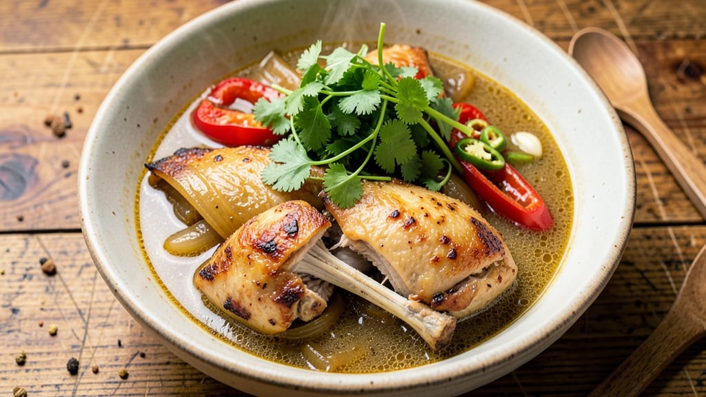 Authentic Cuban Chicken Soup Recipe: Spiced Yuca Dumplings and Bold Cilantro-Lime Finish