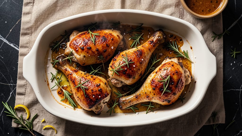 Baked Garlic Chicken Thighs Recipe: Crispy Skin and Fragrant Roast Perfection