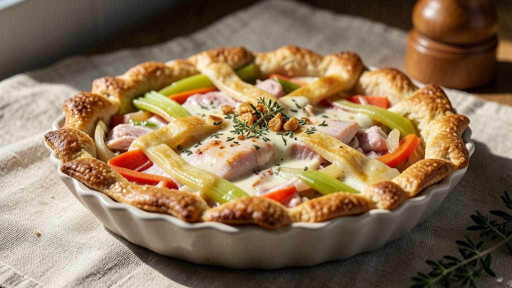 6-Inch Chicken Pot Pie Recipe: Mini Portions Packed With Flaky Crust