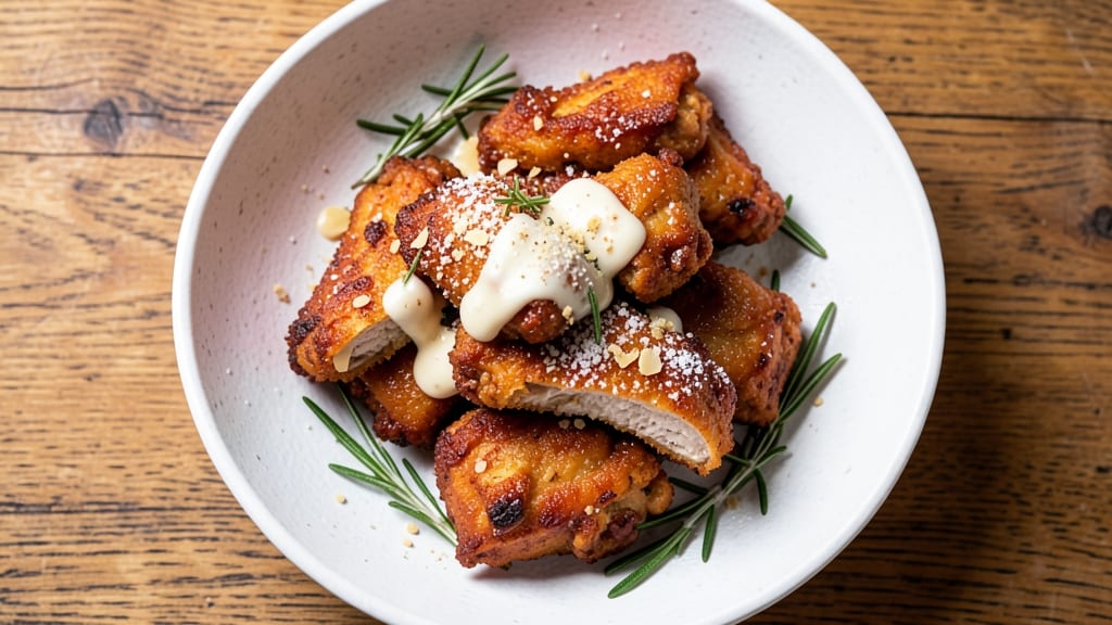 Ad Hoc Buttermilk Fried Chicken Recipe: Crunchy Parmesan Crust With Juicy Centers