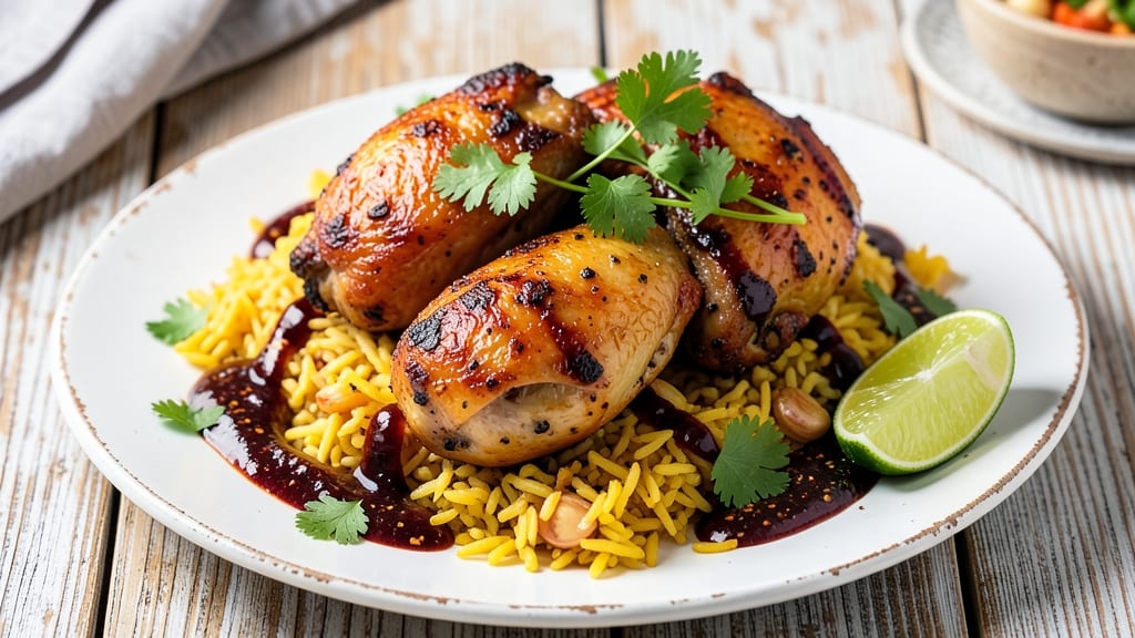 Authentic Cuban Chicken and Yellow Rice Recipe: Spiced Cumin and Sofrito Harmony in One Pot