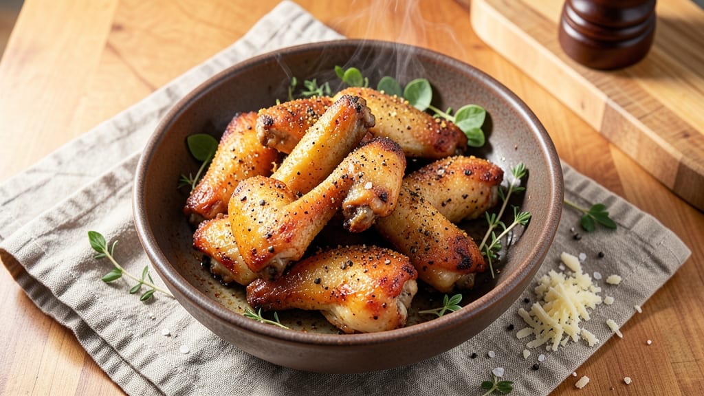 Baked Chicken Wings Recipe at 425: Crispy Parmesan Crunch With Zero Oil