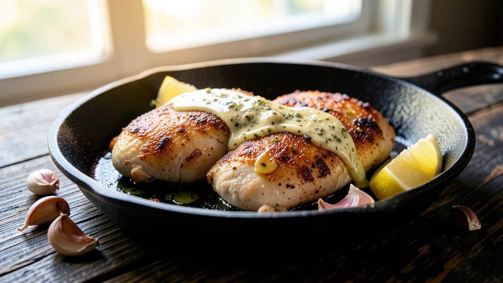 Baked Chicken Breast Recipe Cast Iron Skillet: Cast Iron Crisp With Juicy Centers