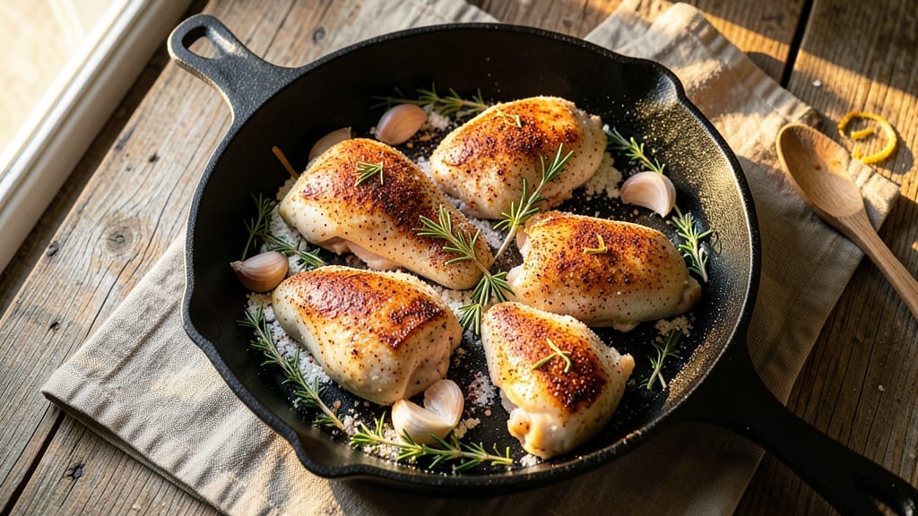 Baked Chicken One Pan Recipe: Hands-Off Juiciness With Crispy Herb Crust