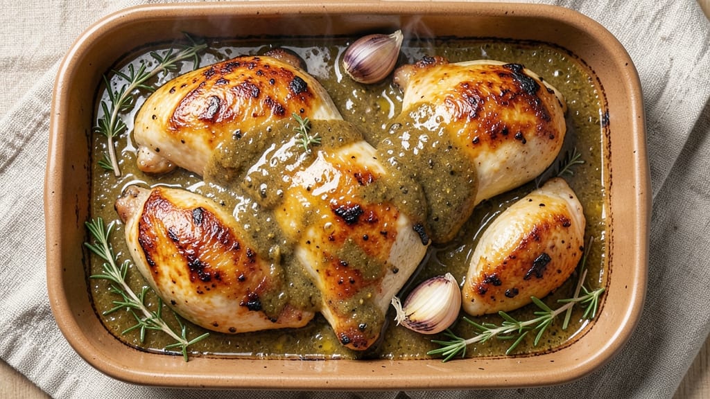Baked Chicken With Onion Soup Mix Recipe: Savory Crisp Crust and Juicy Centers