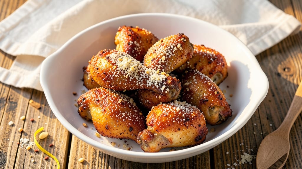 Air Fried Southern Fried Chicken Recipe: Crispy Parmesan Crunch With Juicy Centers