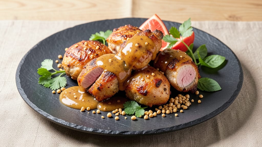 Bangkok Peanut Sauce Chicken Recipe: Fragrant Coconut-Peanut Balance in One Pan