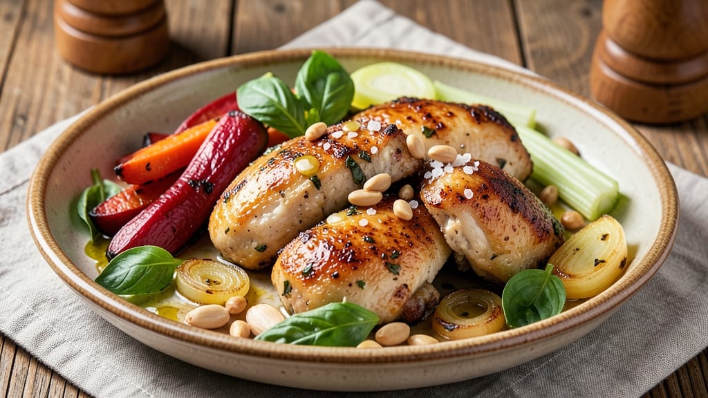 Basil Chicken Instant Pot Recipe: Herby Tomato Cream Velvety in 30 Minutes