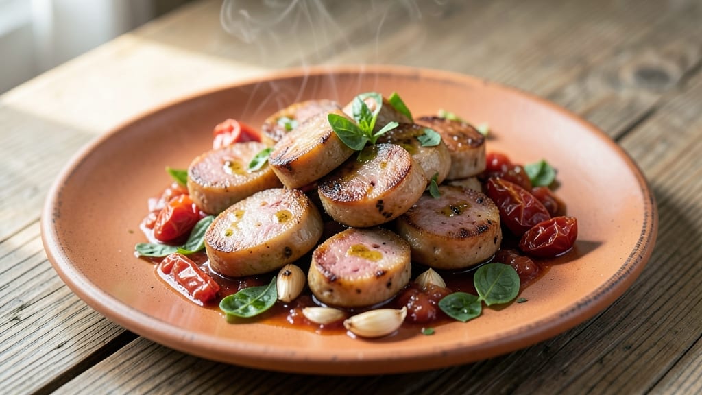 Aldi Tomato Basil Chicken Sausage Recipe: Herb-Infused Sausage with Sun-Dried Tomato Zing