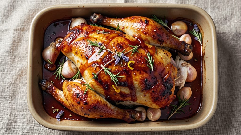Baked Chicken With Worcestershire Sauce Recipe: Umami-Rich Roast With Tangy Depth