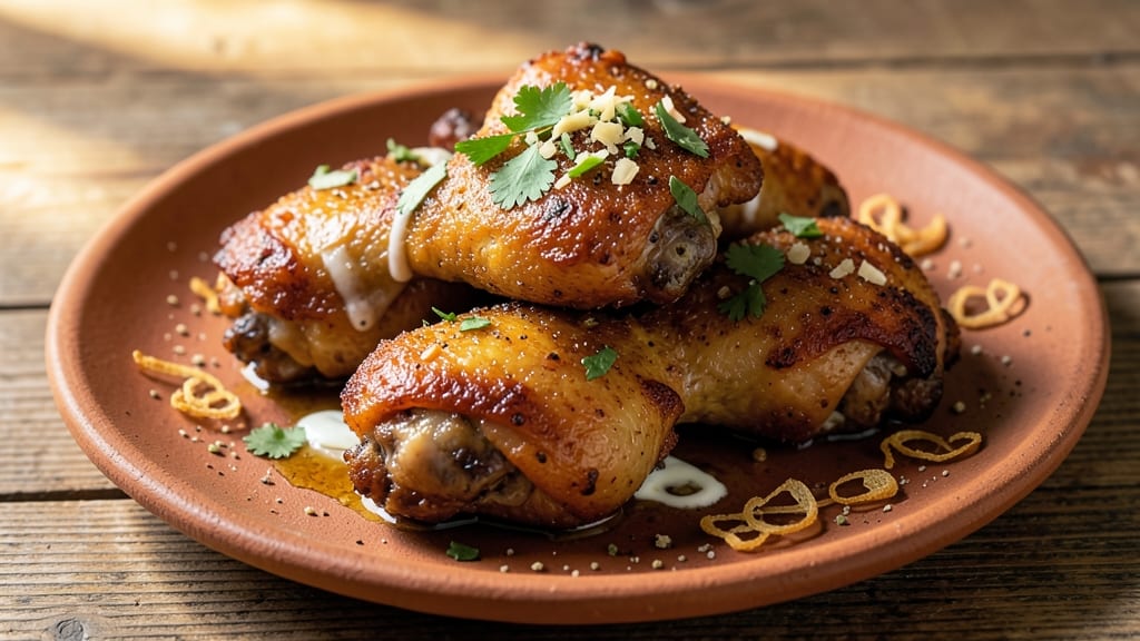 Al Baik Fried Chicken Recipe: Spiced Yogurt Marinated Crunch With Coconut Gravy