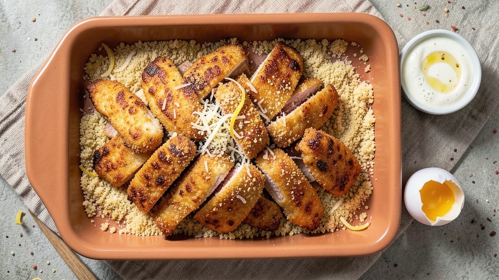Baked Chicken Tenders Recipe Gluten Free: Crispy Parmesan Crunch With Juicy Hearts