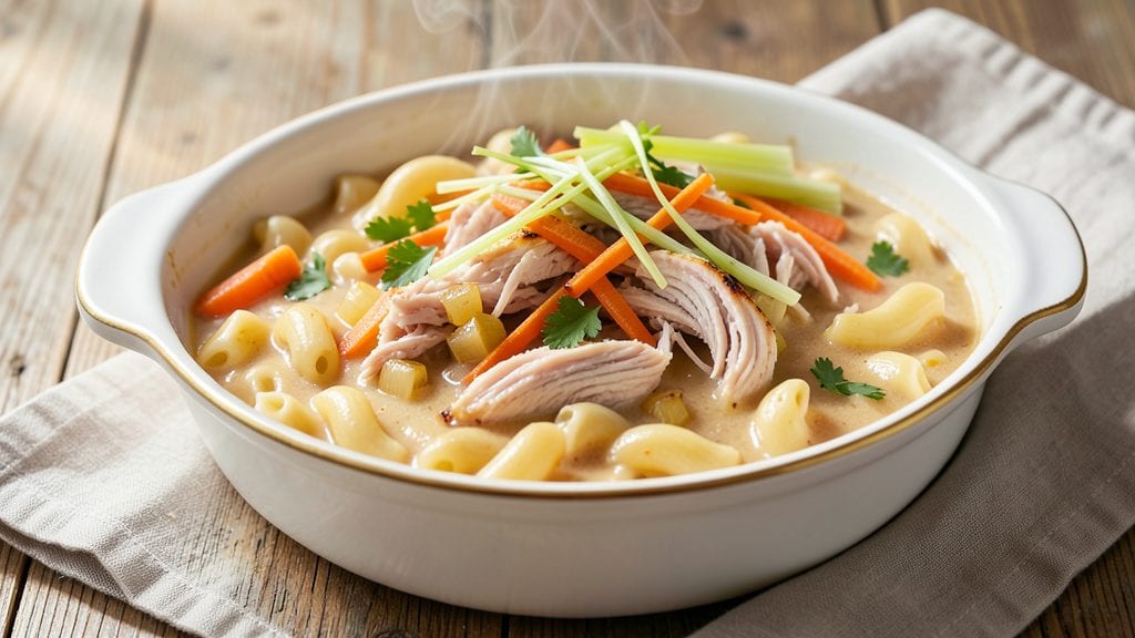 Campbell's Cream of Chicken and Pasta Recipe: Creamy Celery-Vinegar Richness in One Pot