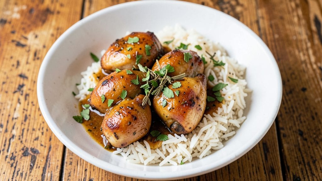 Campbell's Supper Bakes Herb Chicken With Rice Copycat Recipe: Celery-Vinegar Crunch Meets Savory Herb Simmer