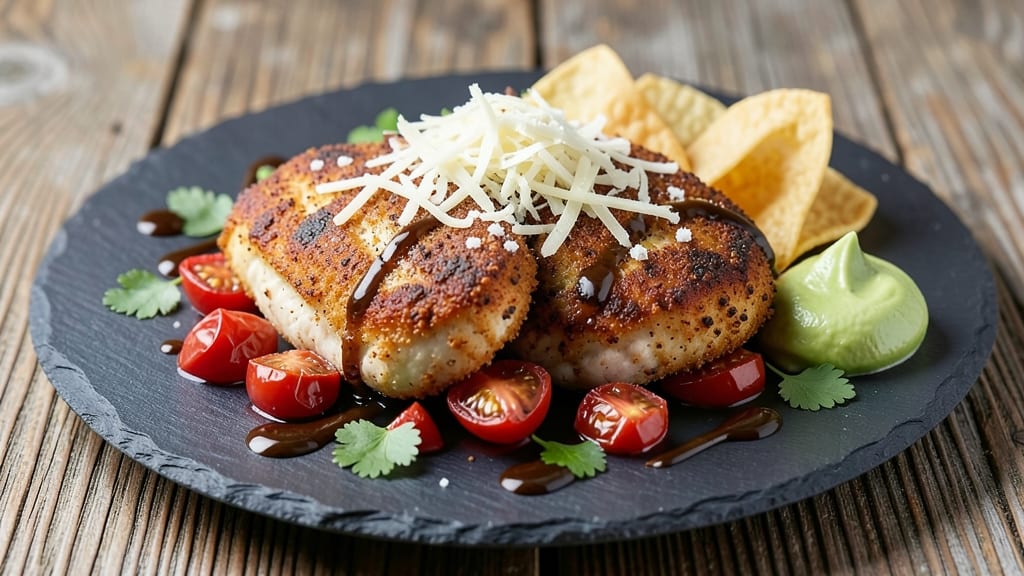 Baked Taco Chicken Breast Recipe: Crispy Parmesan Crunch With Juicy Centers