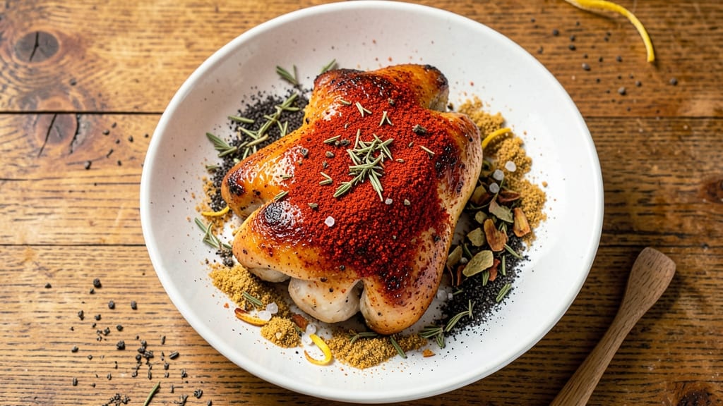 Baked Chicken Thigh Seasoning Recipe: Smoky Paprika and Garlic Blend for Crispy Skin