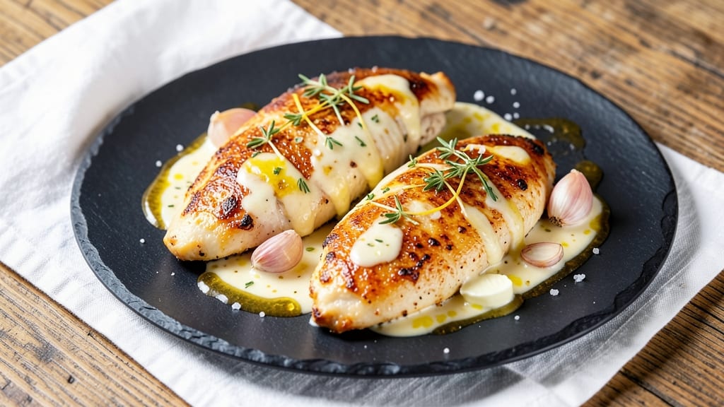 Baked Creamy Lemon Chicken Recipe: Zesty Crust Meets Silky Centers