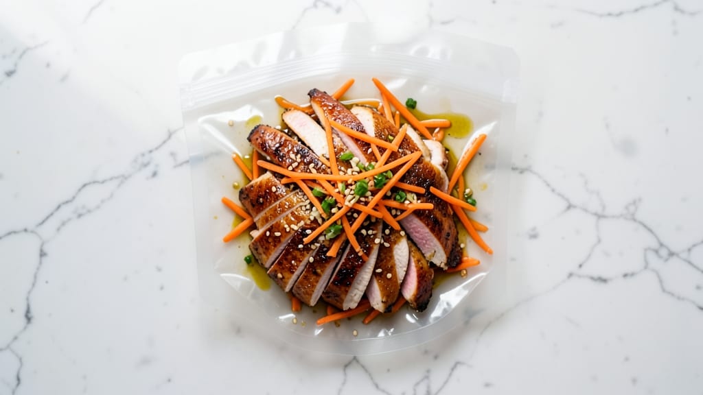 Bamboo Chicken Salad Recipe: Portable Protein-Packed Meal in Pouches