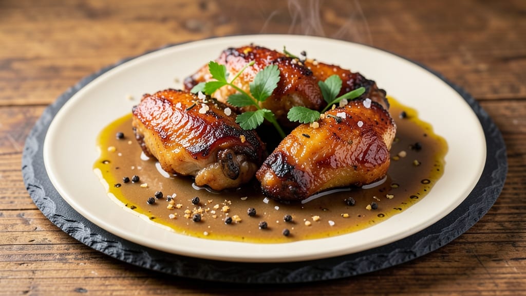 Baked Chicken Wings Gravy Recipe: Deep-Rich Pan Sauce Turned into Silky Drizzle